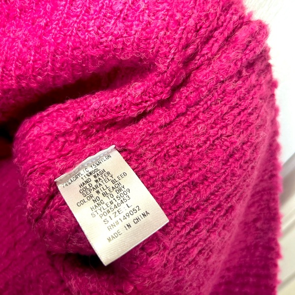 Fashion Nova Pink Barbiecore Puff Sleeve Mini Dress Size Large - Picture 5 of 5